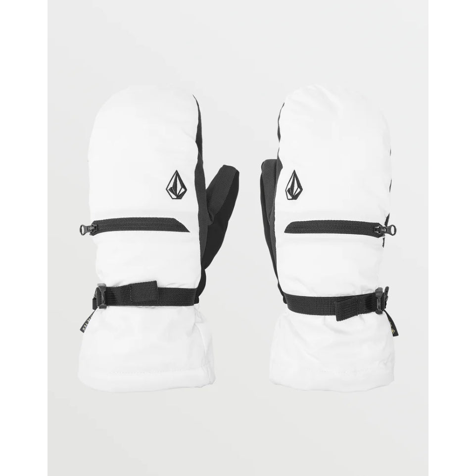 The Volcom Skye Gore-Tex Women's Mitts 2025 in White