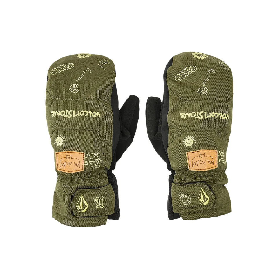 The Volcom V.Co Nyle Men's Mitts 2025 in Ivy