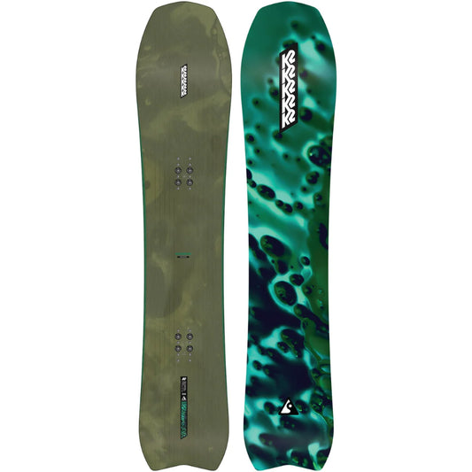 The 2026 K2 Excavator Men's Snowboard in green
