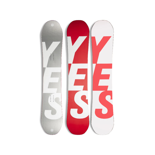 The 2026 Ye Basic Men's Snowboard in grey