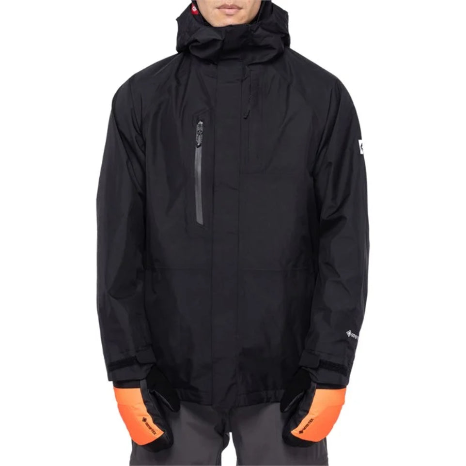 The 686 Gore-Tex Core Shell Men's Jacket 2025 in Black