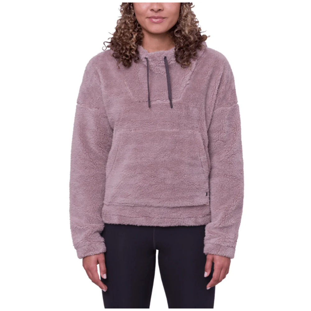 The 686 Sherpa Women's Hoody 2024 in Dusty Mauve 1