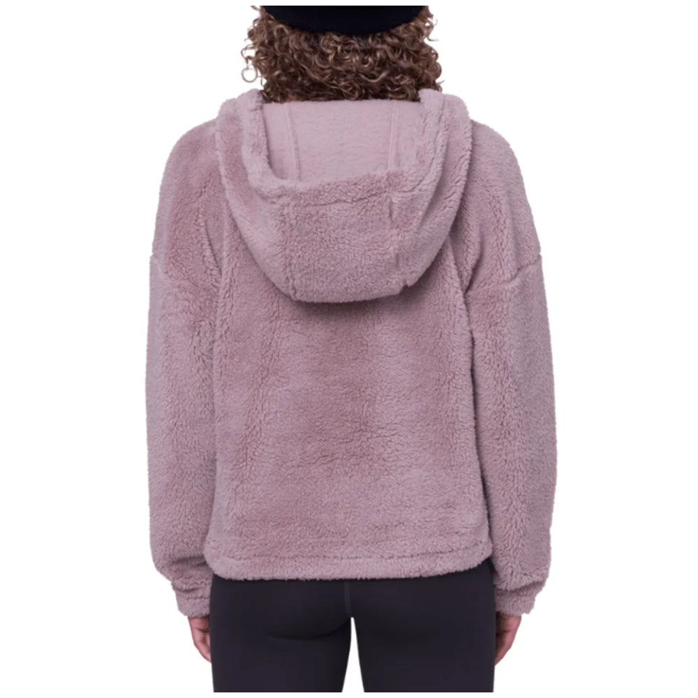 The 686 Sherpa Women's Hoody 2024 in Dusty Mauve 2