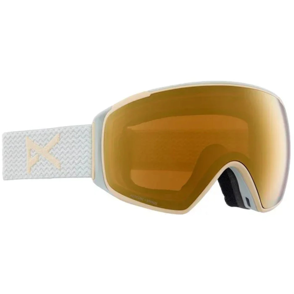 The Anon M4S Toric Goggles, Bonus Lens & MFI Facemask 2023 in Jade Perceive Sun Bronze