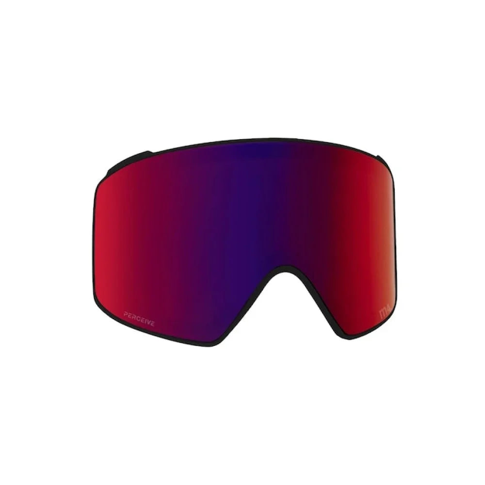 The Anon M4 Cylindrical Perceive Replacement Goggle Lens 2025 in Sunny Red