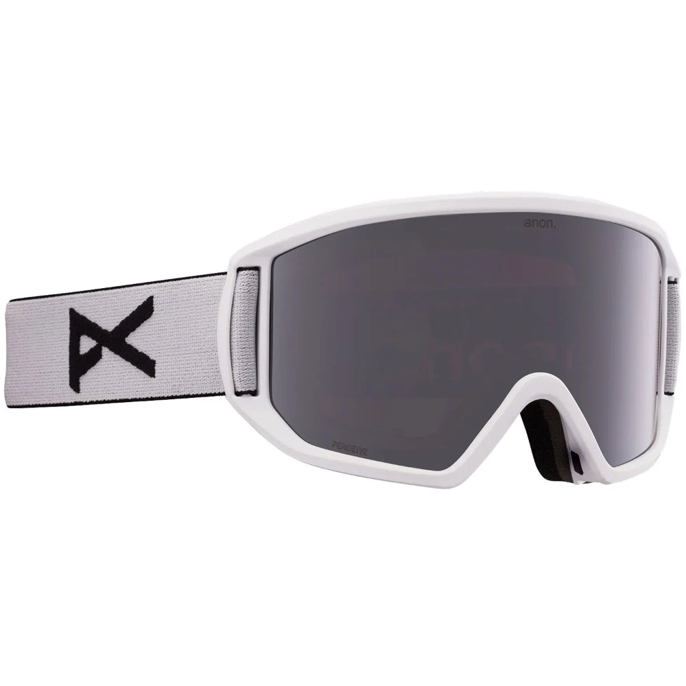 The Anon Relapse Goggles 2023 in White Perceive Sun Onyx