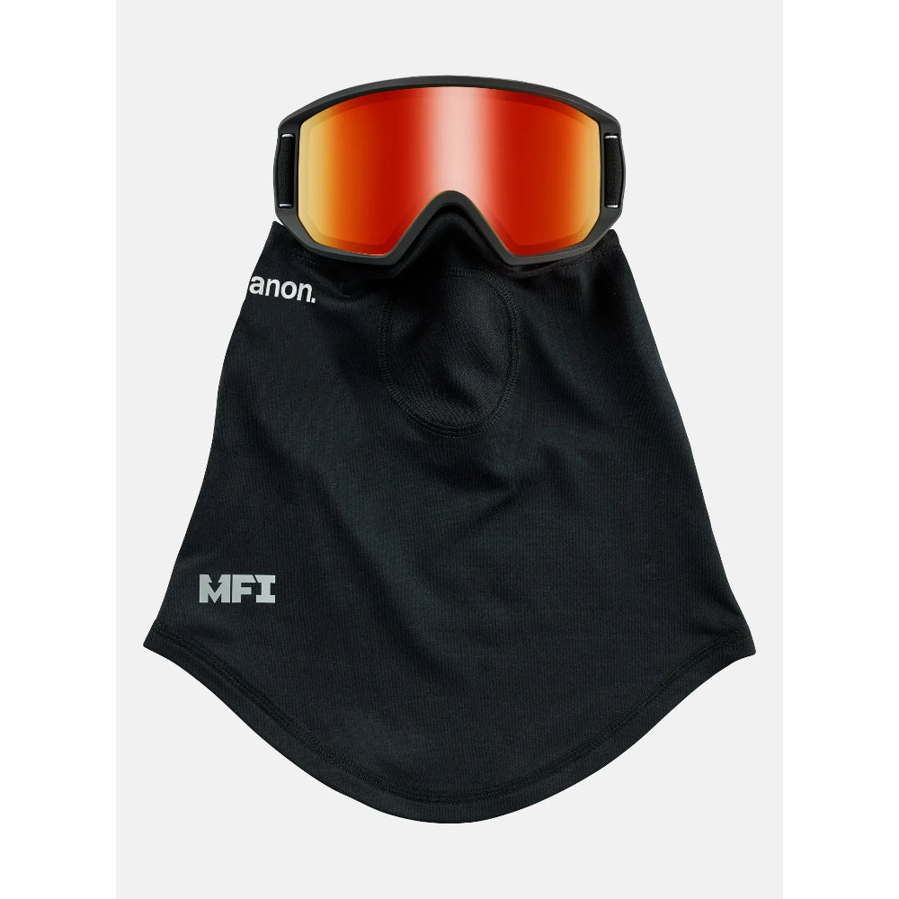 The Anon Relapse Jr MFI Goggles 2023 in Black Red Solex 2