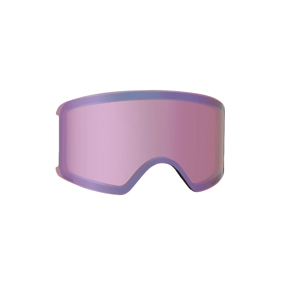 The Anon WM3 Perceive Replacement Goggle Lens 2023 in Cloudy Pink