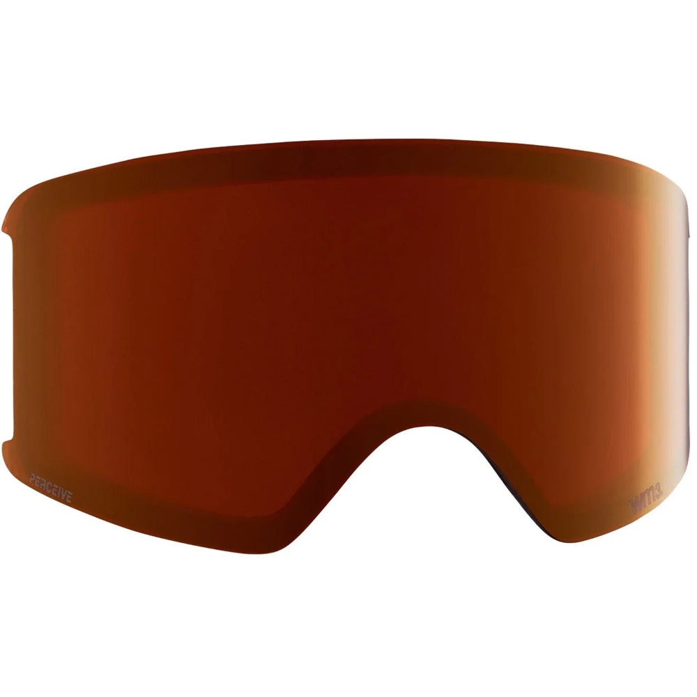 The Anon WM3 Perceive Replacement Goggle Lens 2023 in Sunny Bronze