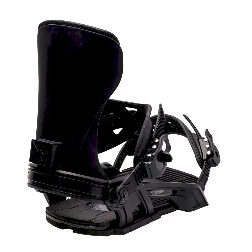 The Bent Metal Transfer Men's Snowboard Bindings 2024 in Black