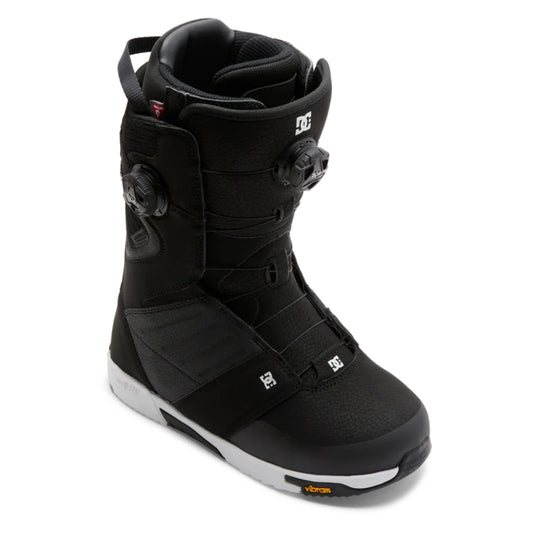 The DC Judge Men's Snowboard Boots 2025 in Black Black White