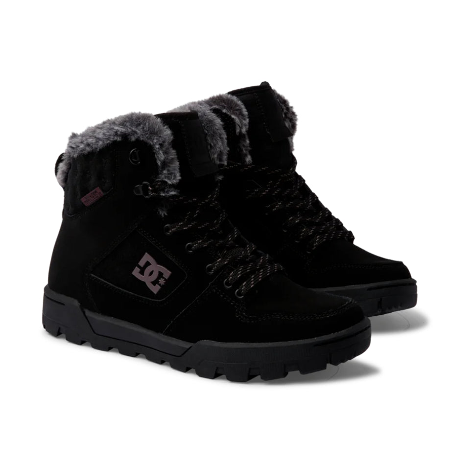 The DC Manteca 4 Women's Boots 2025 in Black Grape