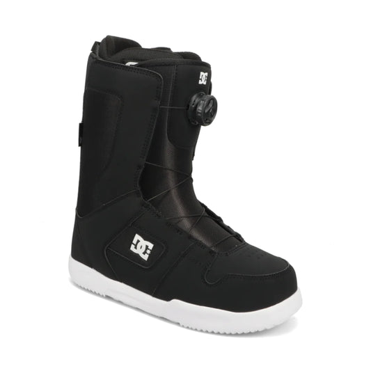 The DC Phase Boa Men's Snowboard Boots 2025 in Black White