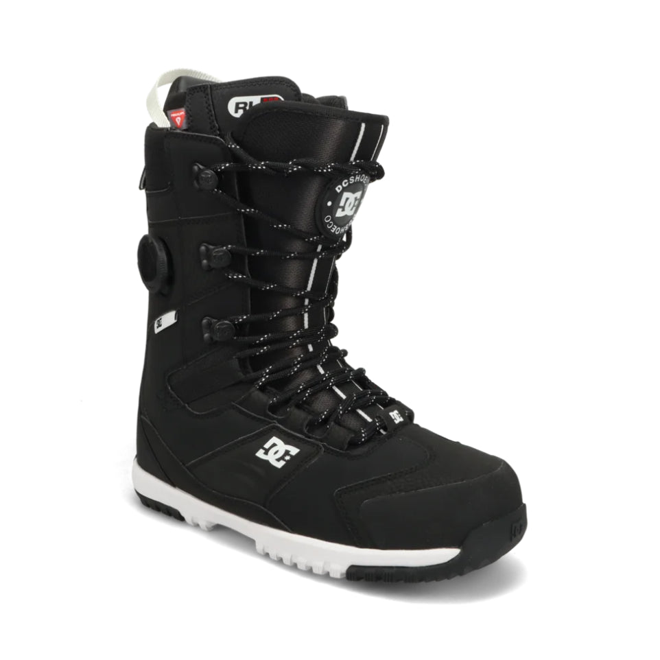 The DC Premier Hybrid Men's Snowboard Boots 2025 in Black White