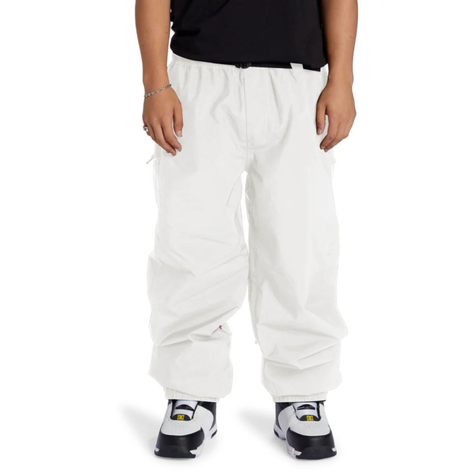 The DC Primo Men's Snow Pants 2025 in Blanc De Blanc