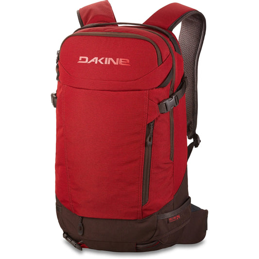 The Dakine Heli Pro Backpack 2023 in Deep Red 24L 1