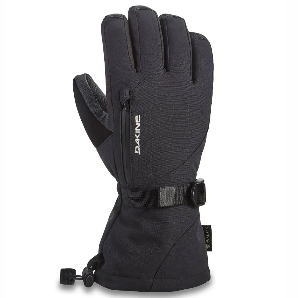 The Dakine Leather Sequoia Gore-Tex Women's Gloves 2023 in Black 1