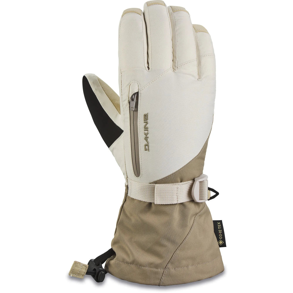 The Dakine Leather Sequoia Gore-Tex Women's Gloves 2023 in Turtledove 1