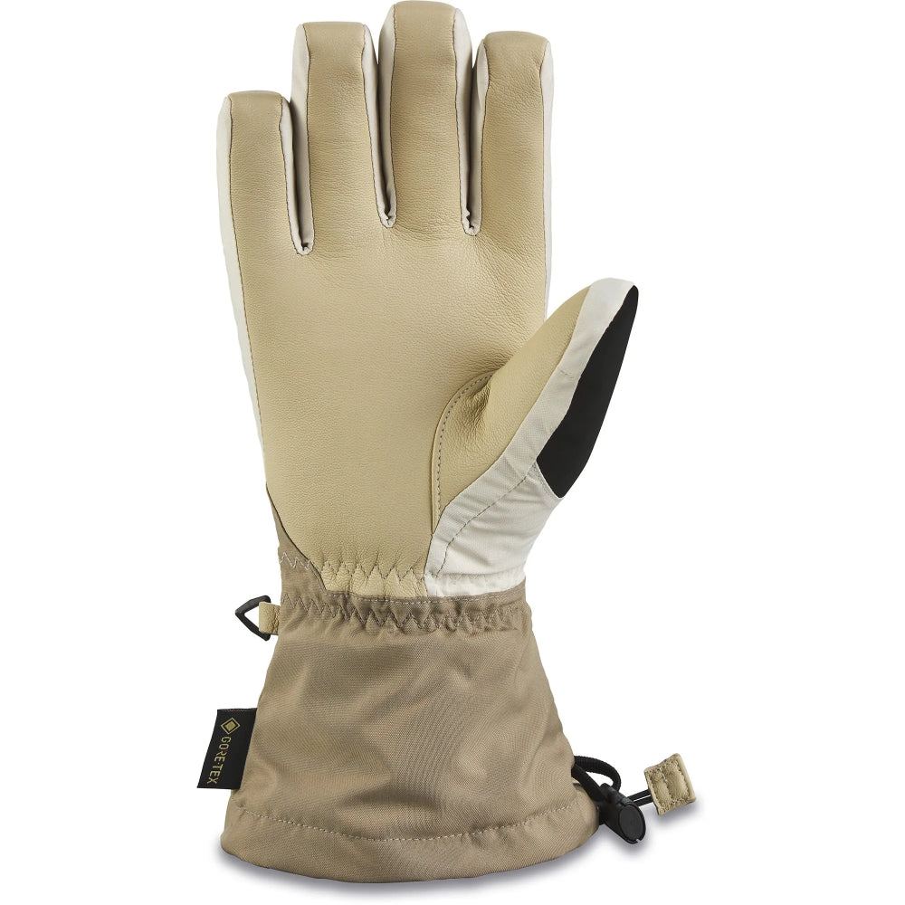 The Dakine Leather Sequoia Gore-Tex Women's Gloves 2023 in Turtledove 2