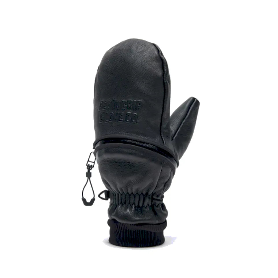 The Deathgrip Ghoul Leather Men's Mitts 2026 in Black