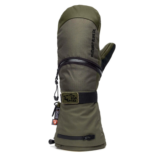 The Deathgrip Glove Co. Werewolf Long Cut Men's Mitts 2025 in Military 1