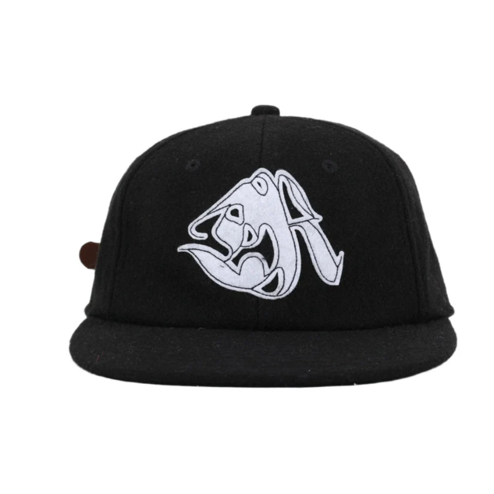 The Dialrange DR Felt Cap 2025 in Black