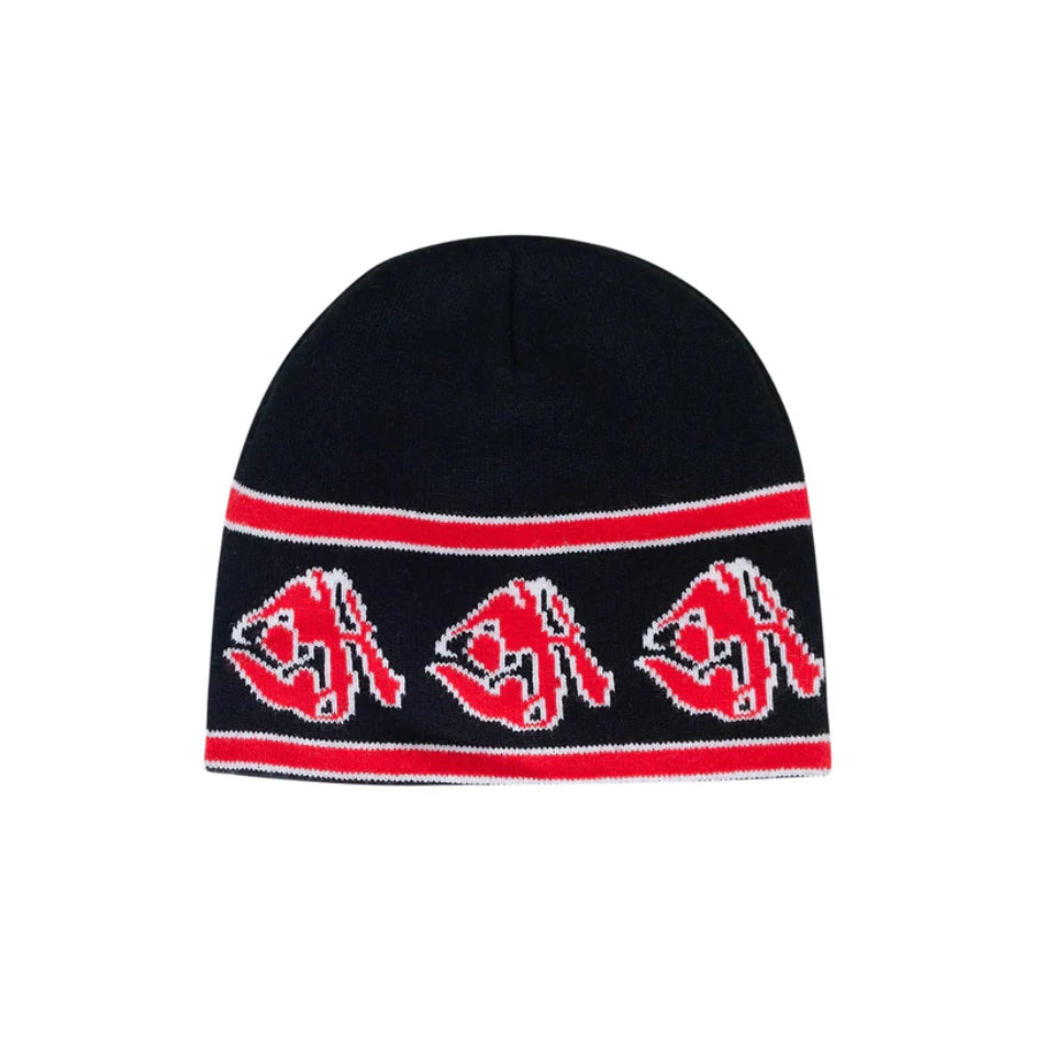 The Dialrange DR Logo Beanie 2025 in Black