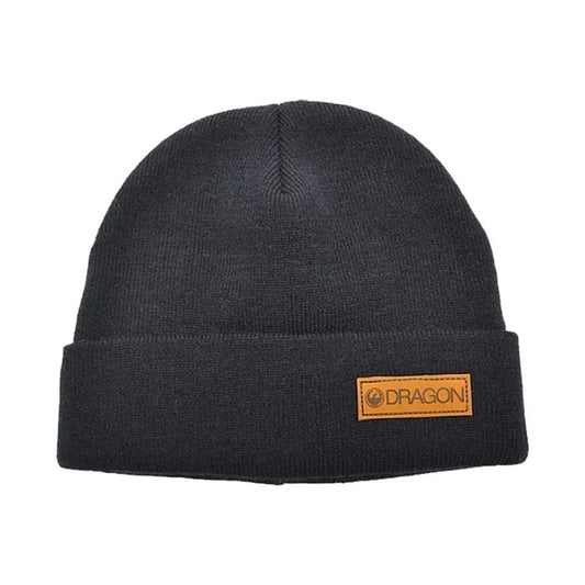 The Dragon Basic Cuff Beanie 2024 in Black