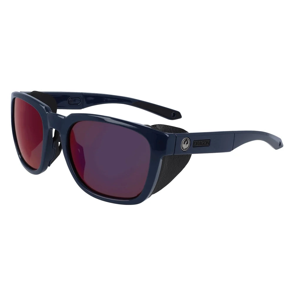The Dragon Excursion X Sunglasses 2022 in Navy LL Infrared Ionised