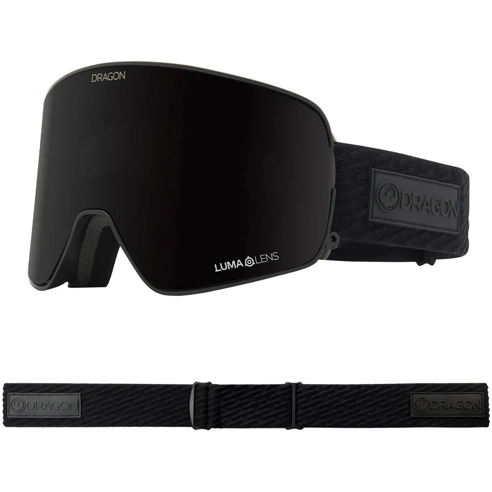 The Dragon NFX2 Goggles 2023 in Midnight Goggle Lumalens Midnight & Lumalens Violet