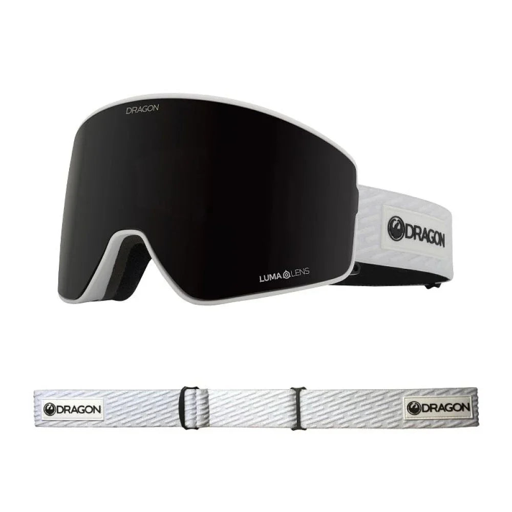 The Dragon PXV2 Goggles 2023 in Blizzard Goggle Lumalens Midnight & Lumalens Light Rose