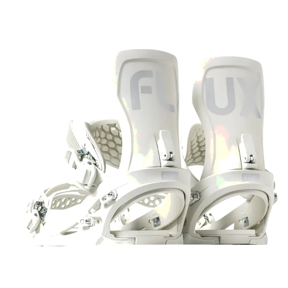 The Flux XF Men's Snowboard Bindings 2026 in White