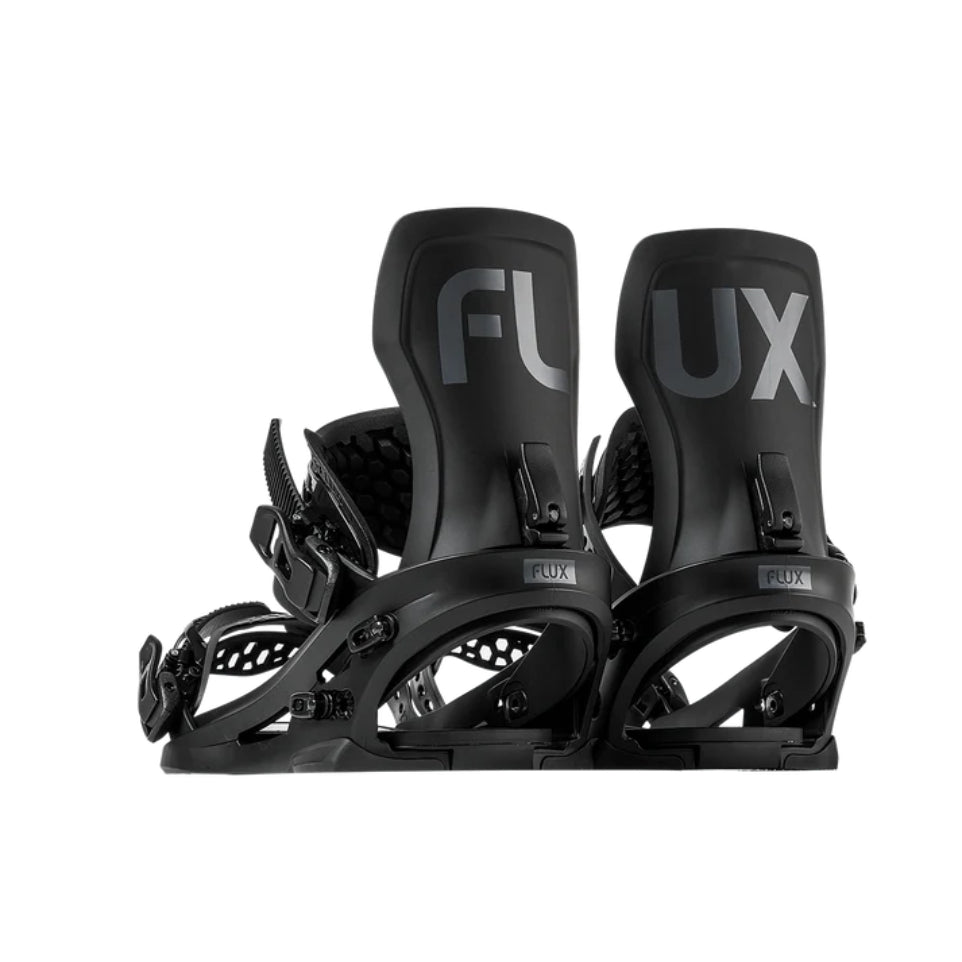 The Flux XF Snowboard Bindings 2025 in Black