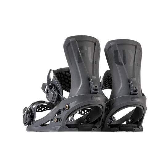 The Flux XV Snowboard Bindings 2025 in Metallic Gray