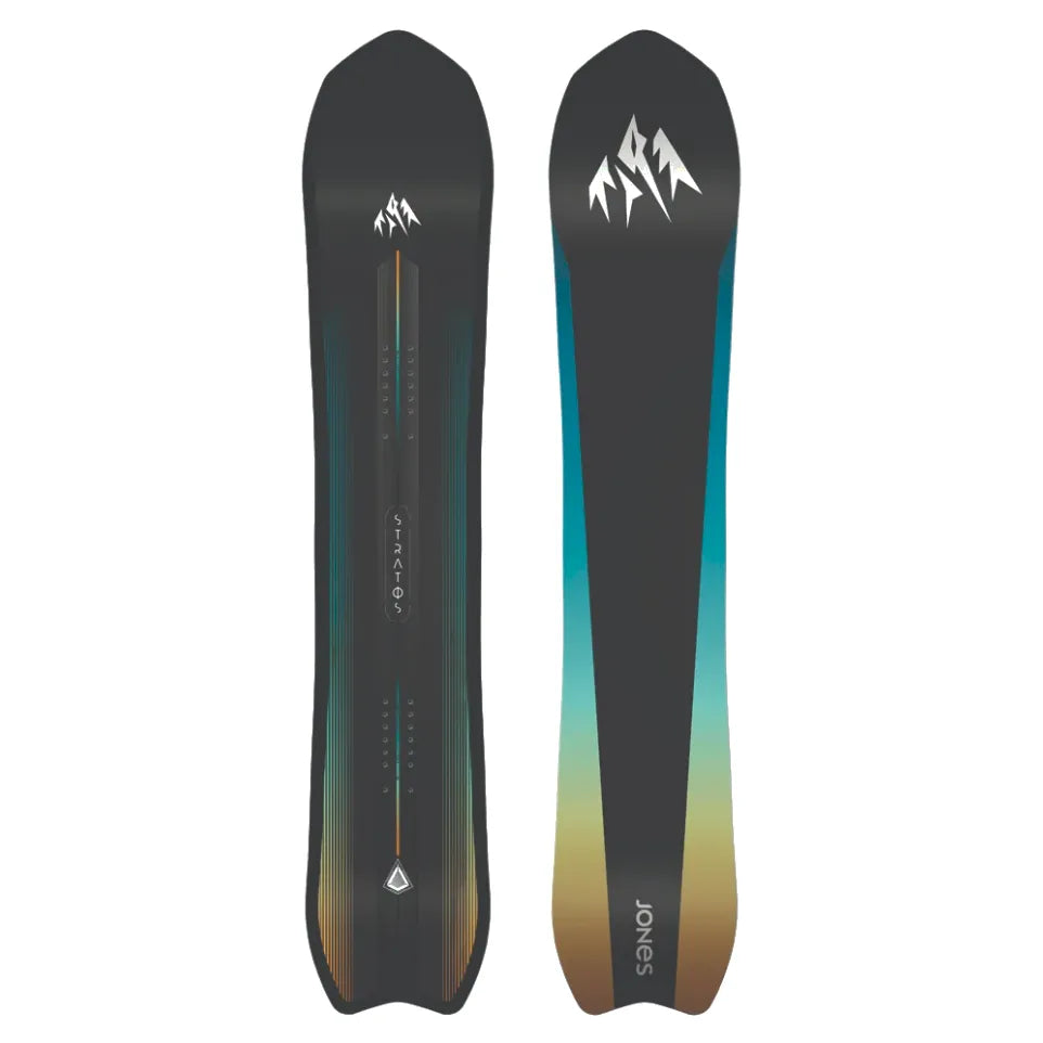 The Jones Stratos Men's Snowboard in Black