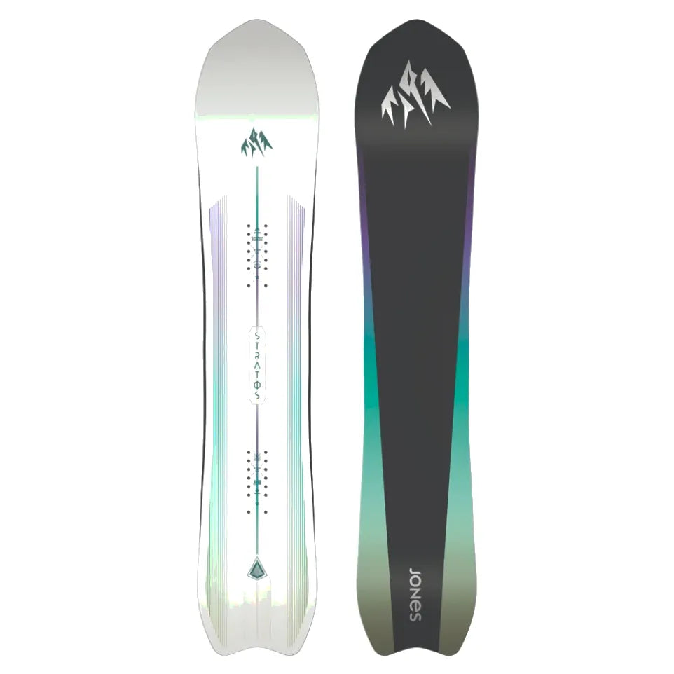 The Jones Stratos Women's Snowboard in White