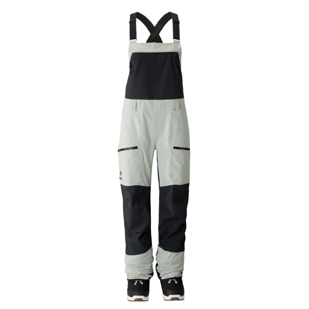 The Jones Women's Mountain Surf Bib Pants 2023 in Sage 1