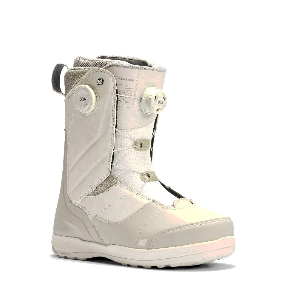 The K2 Contour Women's Snowboard Boots 2026 in Grey