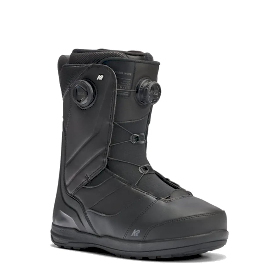 The K2 Maysis Wide Men's Snowboard Boots 2026 in Black