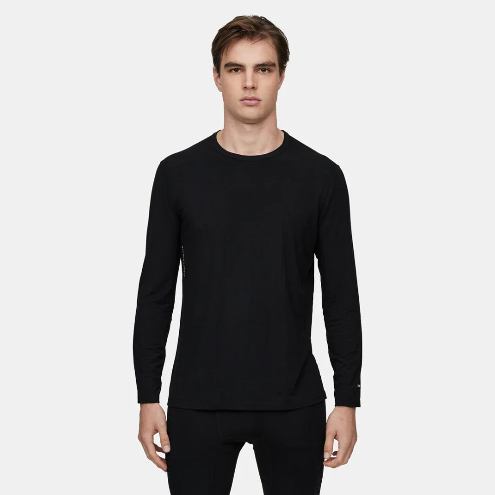 The Le Bent Core 200 Men's Thermal Crew 2022 in Black