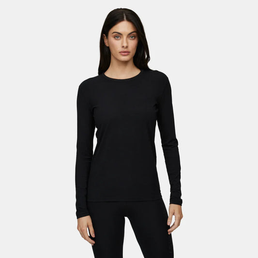 The Le Bent Core 260 Women's Thermal Crew 2021 in Black