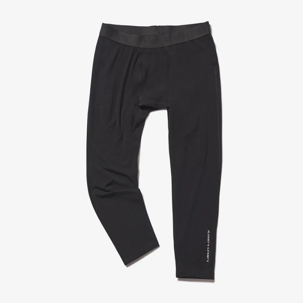 The Le Bent Core Lightweight Men's 3/4 Thermal Pants 2023 In Black