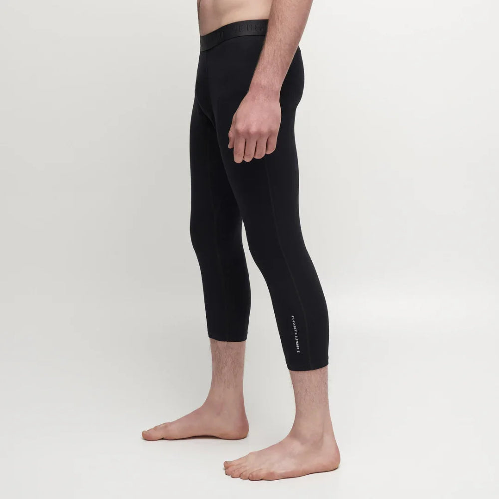 The Le Bent Core Lightweight Men's 3/4 Thermal Pants 2023 In Black