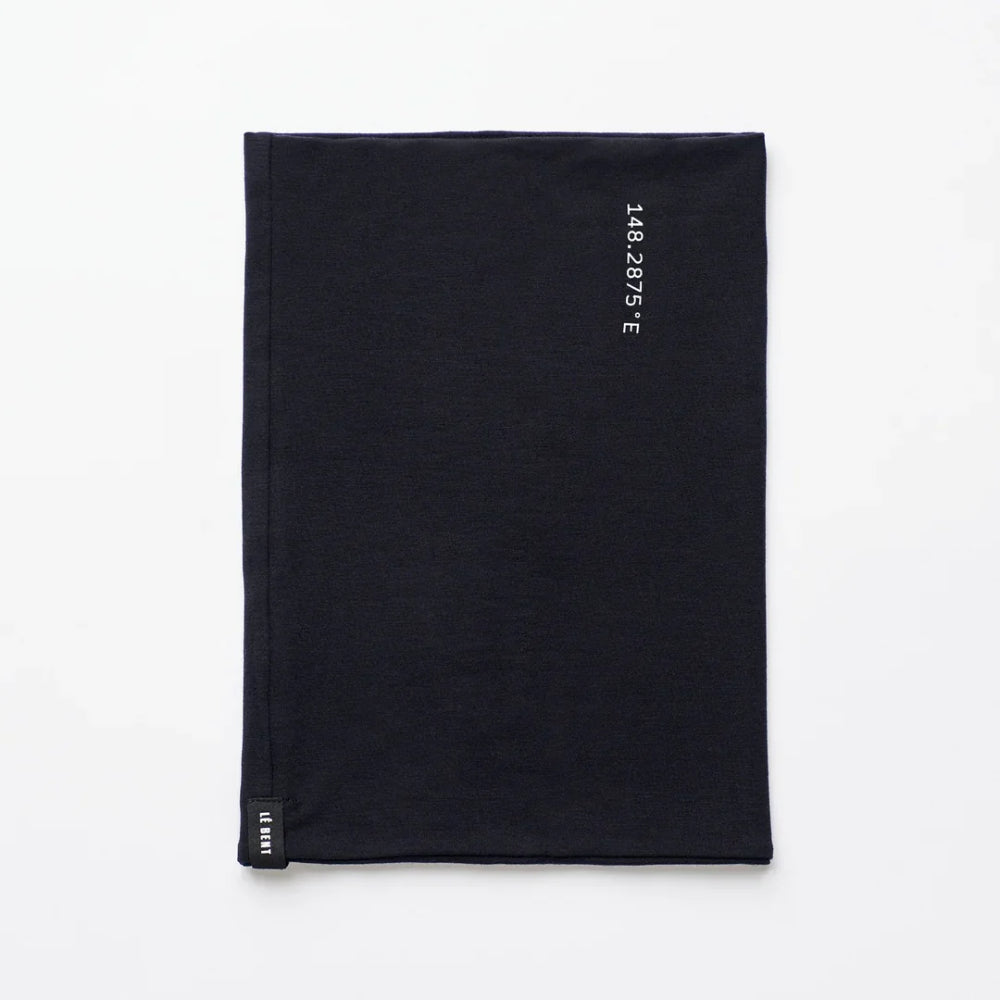 The Le Bent Core Midweight Kid's Neck Gaiter 2023 in Black