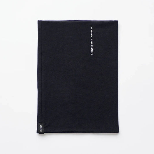 The Le Bent Core Midweight Neck Gaiter 2023 in Black