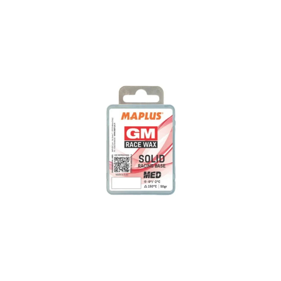 The MAPLUS GM Med Racing Base Solid Glidewax 50g