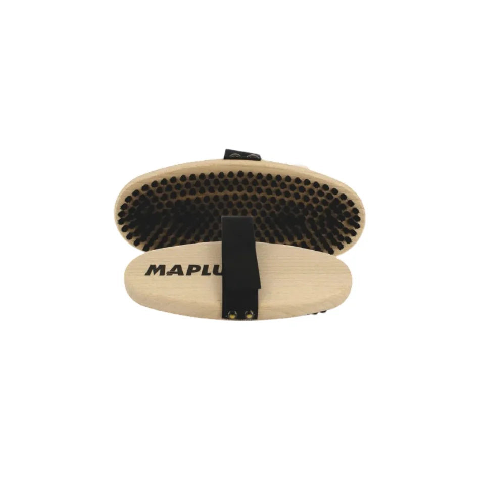 The MAPLUS Hard Horse Hair Oval Brush