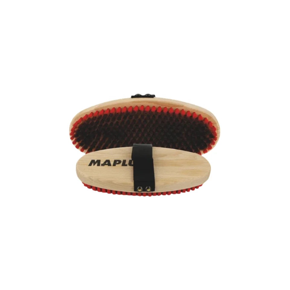 The MAPLUS Soft Brass Oval Brush