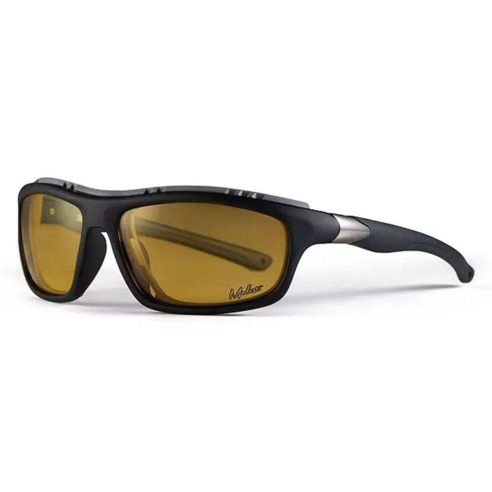 The Modest Lucio Dealer Sunglasses 2023 in Black Yellow
