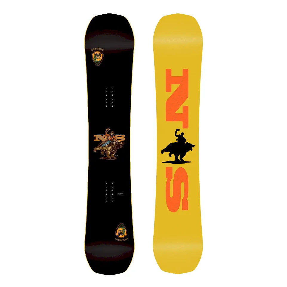 The Never Summer Easy Rider Men's Snowboard 2027 in Black